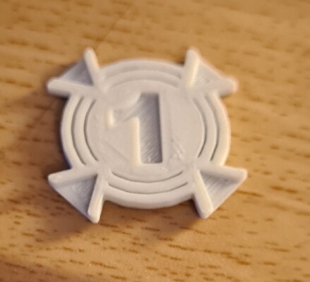 Lock-on tokens for X-Wing Miniatures | 3d print model