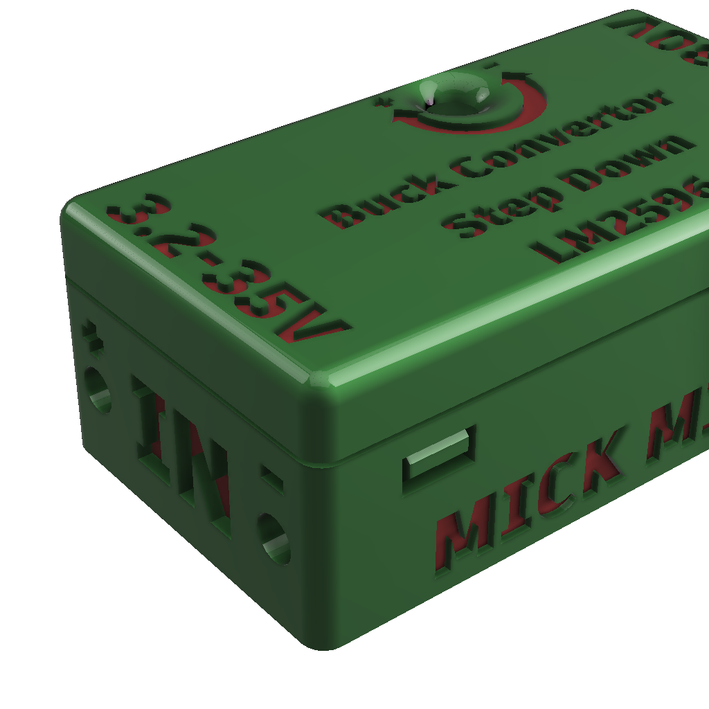 #1 case box step down convertor LM2596