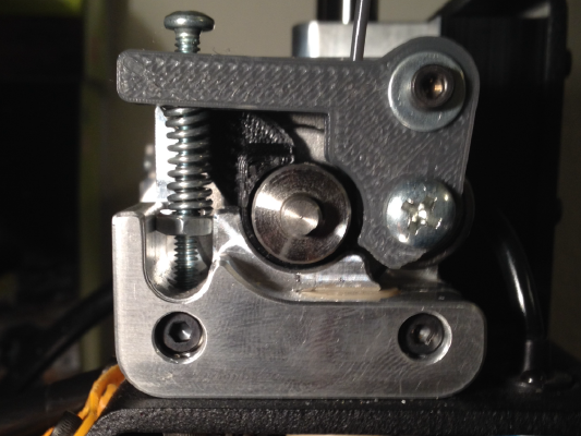 Printrbot Simple Metal Flexible Filament Extruder Arm | 3d print model