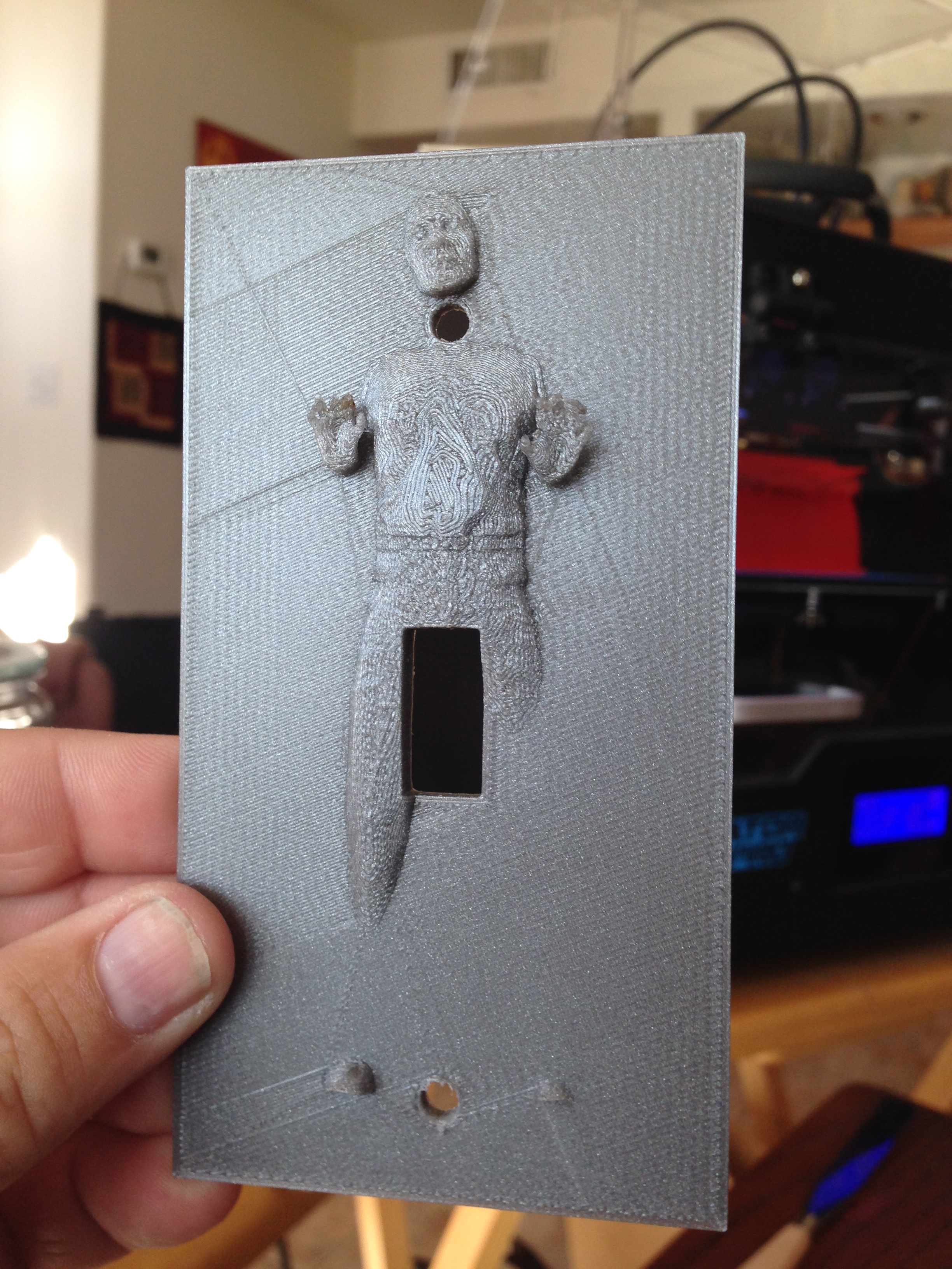Han Carbonite Light Plate
