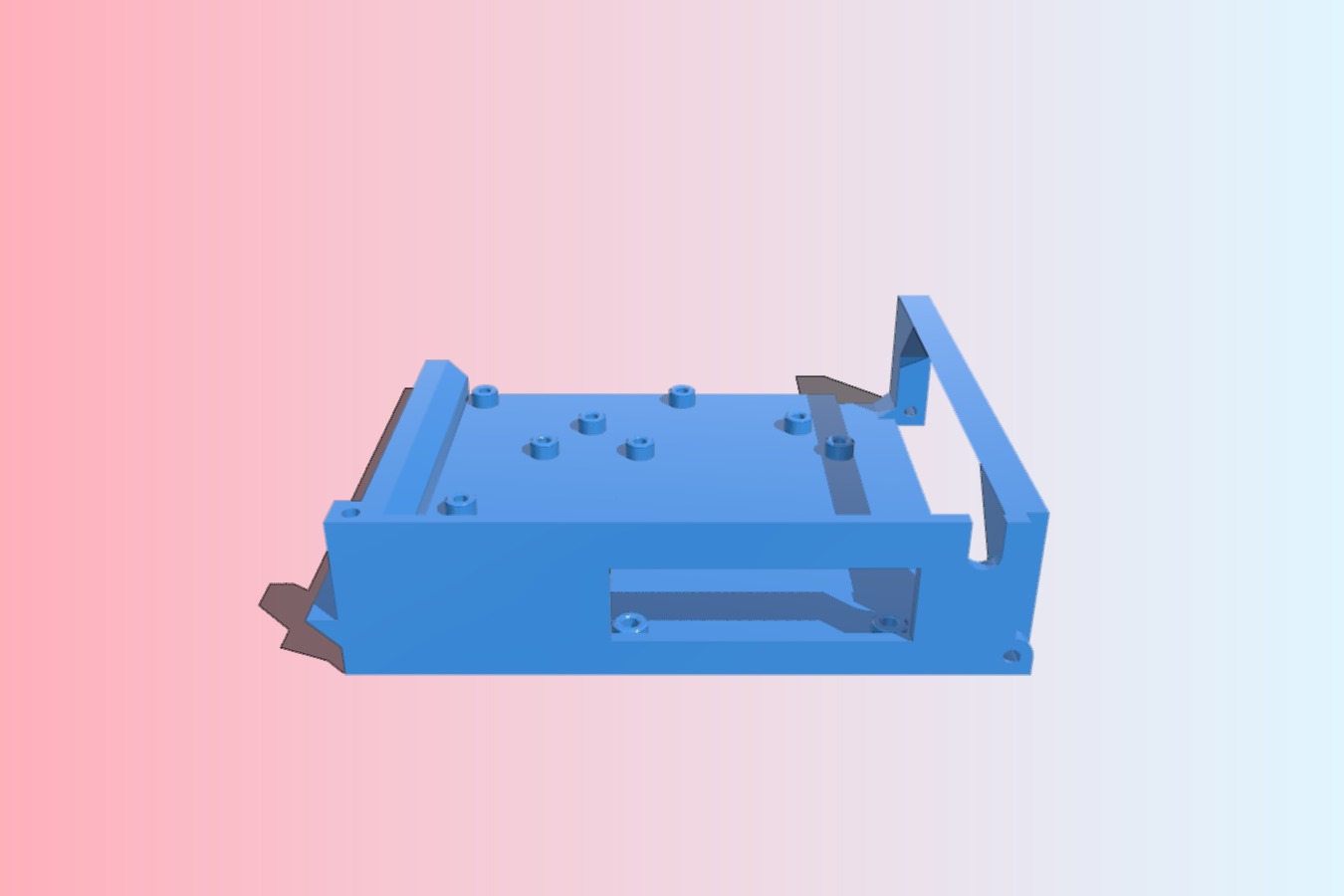 Ender 3 All in one, Orange PI PC case