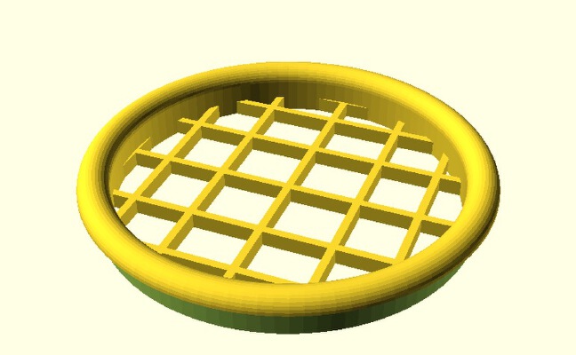 Garage Ventilation Grill | 3d print model