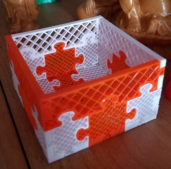 Puzzle Basket | 3d print model
