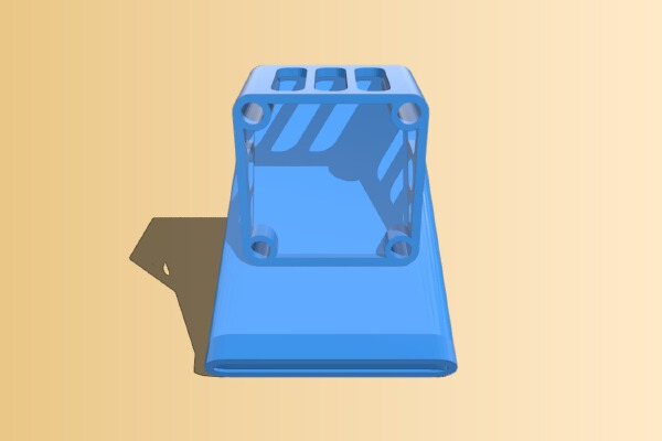tevo bed cooling fan duct for tarantula | 3d print model