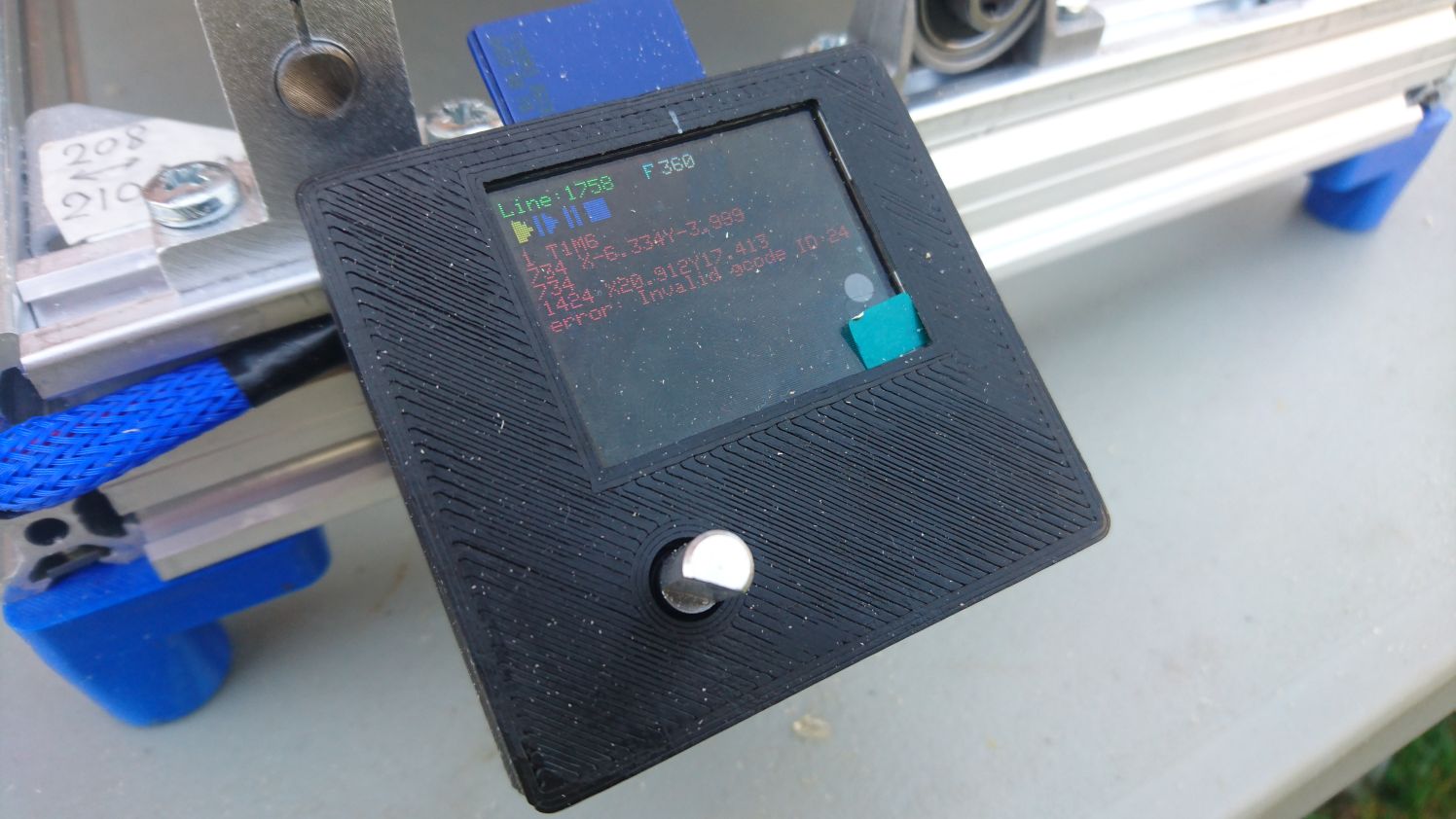 Stand Alone arduino GRBL controller