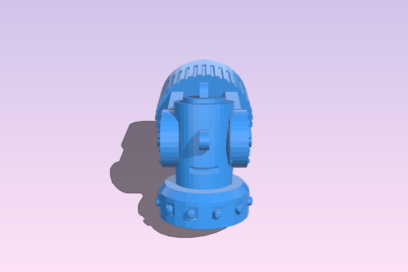 Remixed parts of Magnetized Dominion Crusader chassis