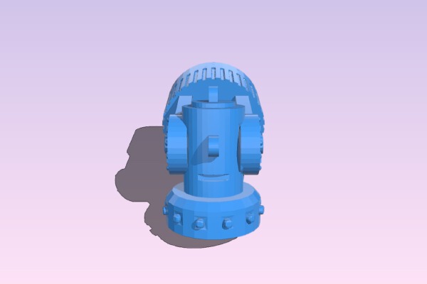 Remixed parts of Magnetized Dominion Crusader chassis | 3d print model