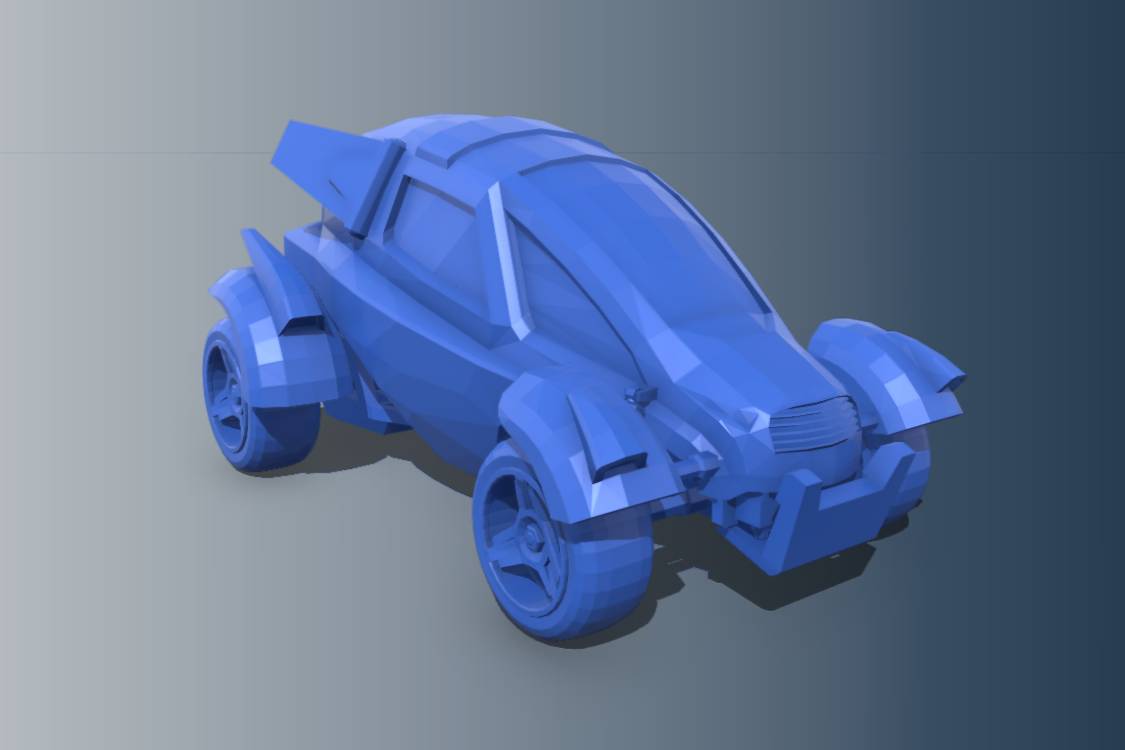 Rocket League Car | 3d print model