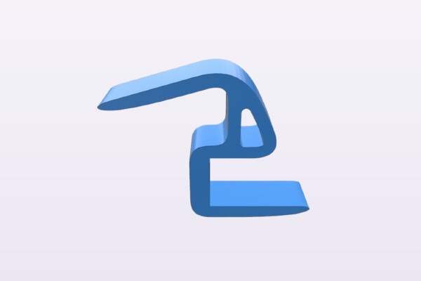 Headphone Hook | ~34mm Desk | 3d print model