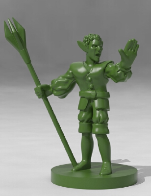 Elven Sorcerer | 3d print model