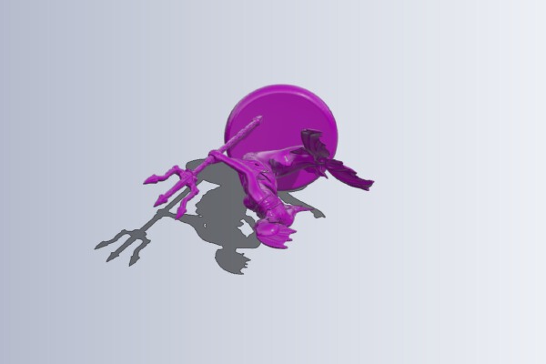 Female merfolk | 3d print model