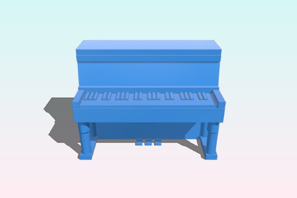 Mini Piano | 3d print model