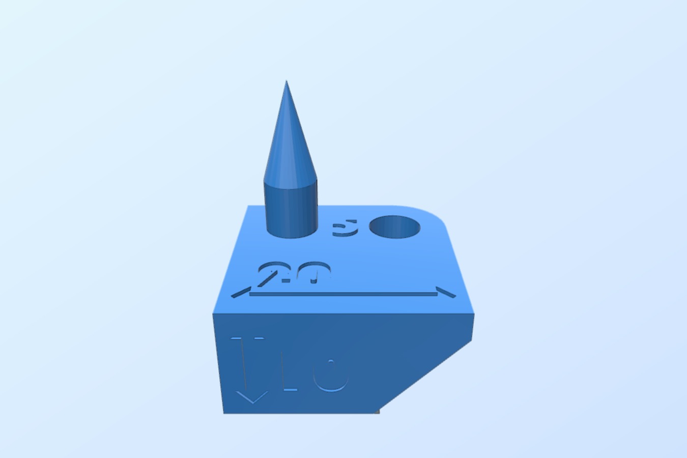 Small Printer Test Block