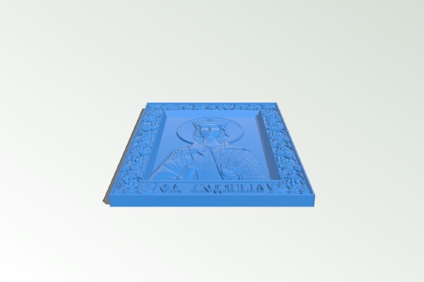 Icon Alexander Nevsky | 3d print model