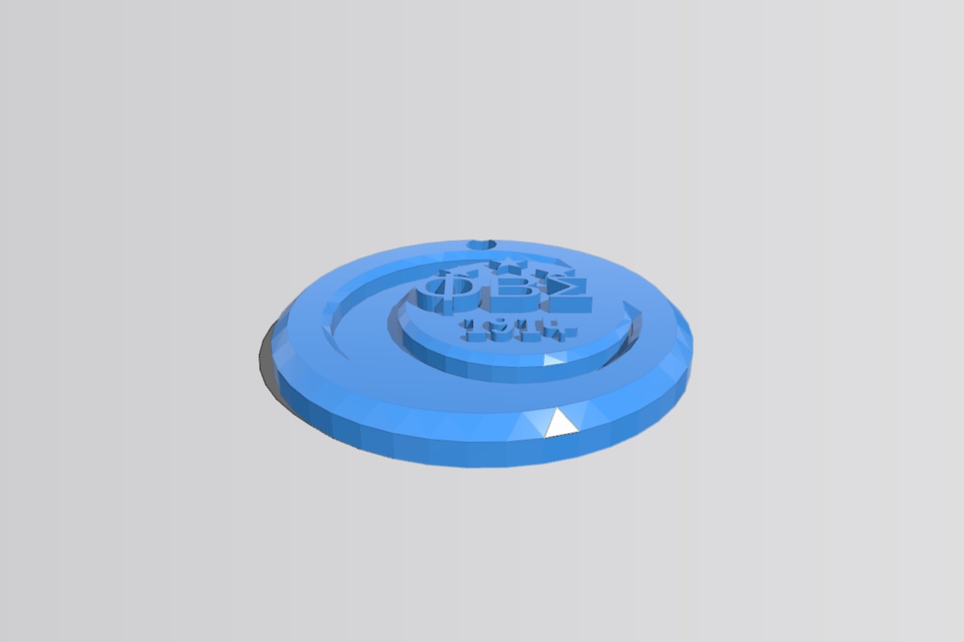 Phi Beta Sigma "Crescent" Dogtag_Coin
