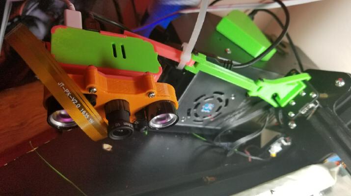 cr-10 raspberry Pi zero AND camera mount | 3d print model