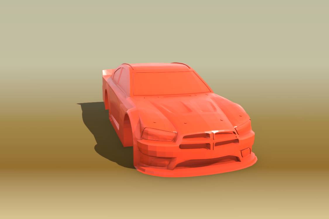 Charger Race Car | 3d print model