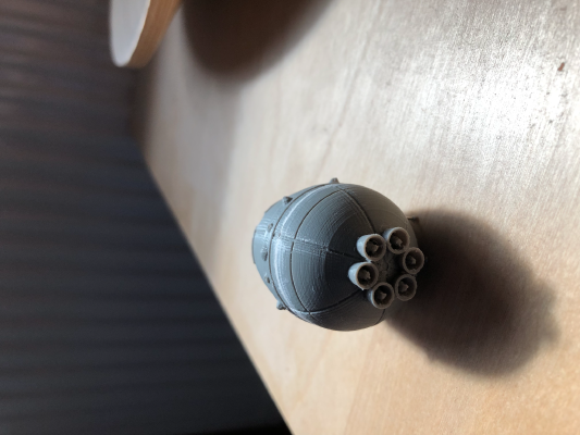 Ferronischer cruiser IRIDUL-Class | 3d print model