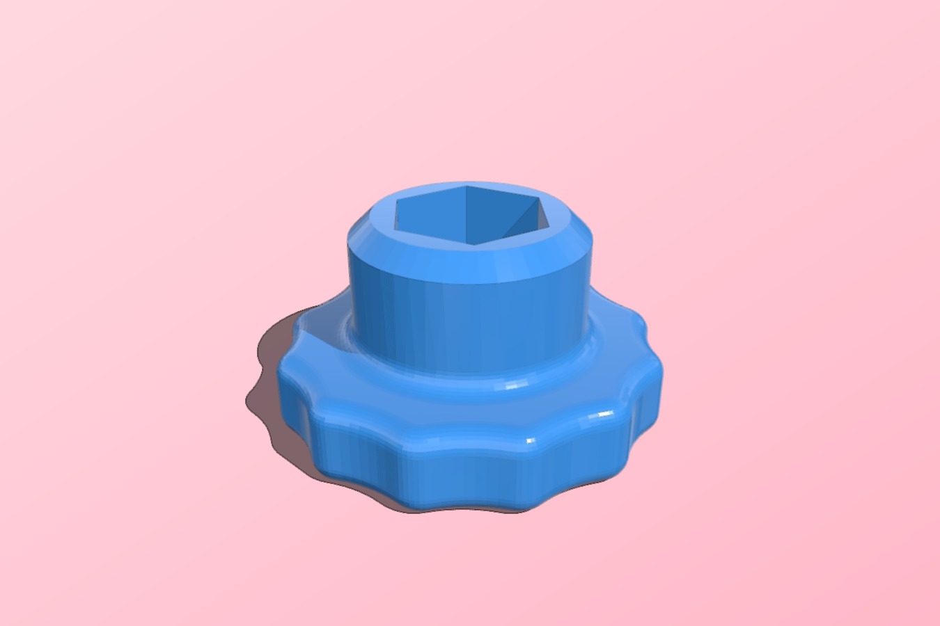 Simple spool hub - bearings optional