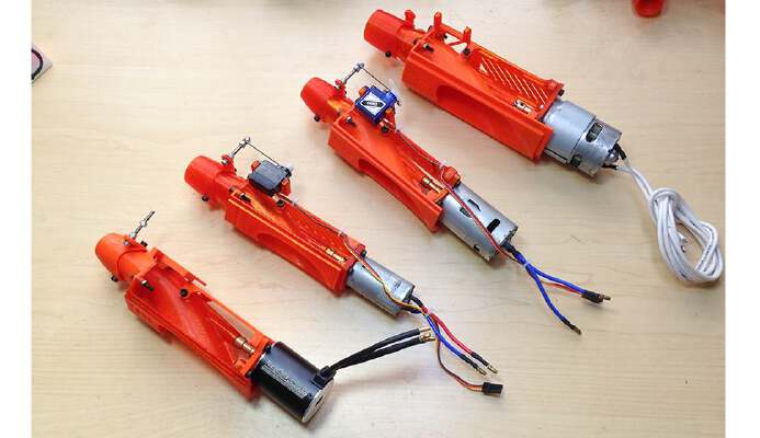 Turbo Jet Motor 390 | 3d print model