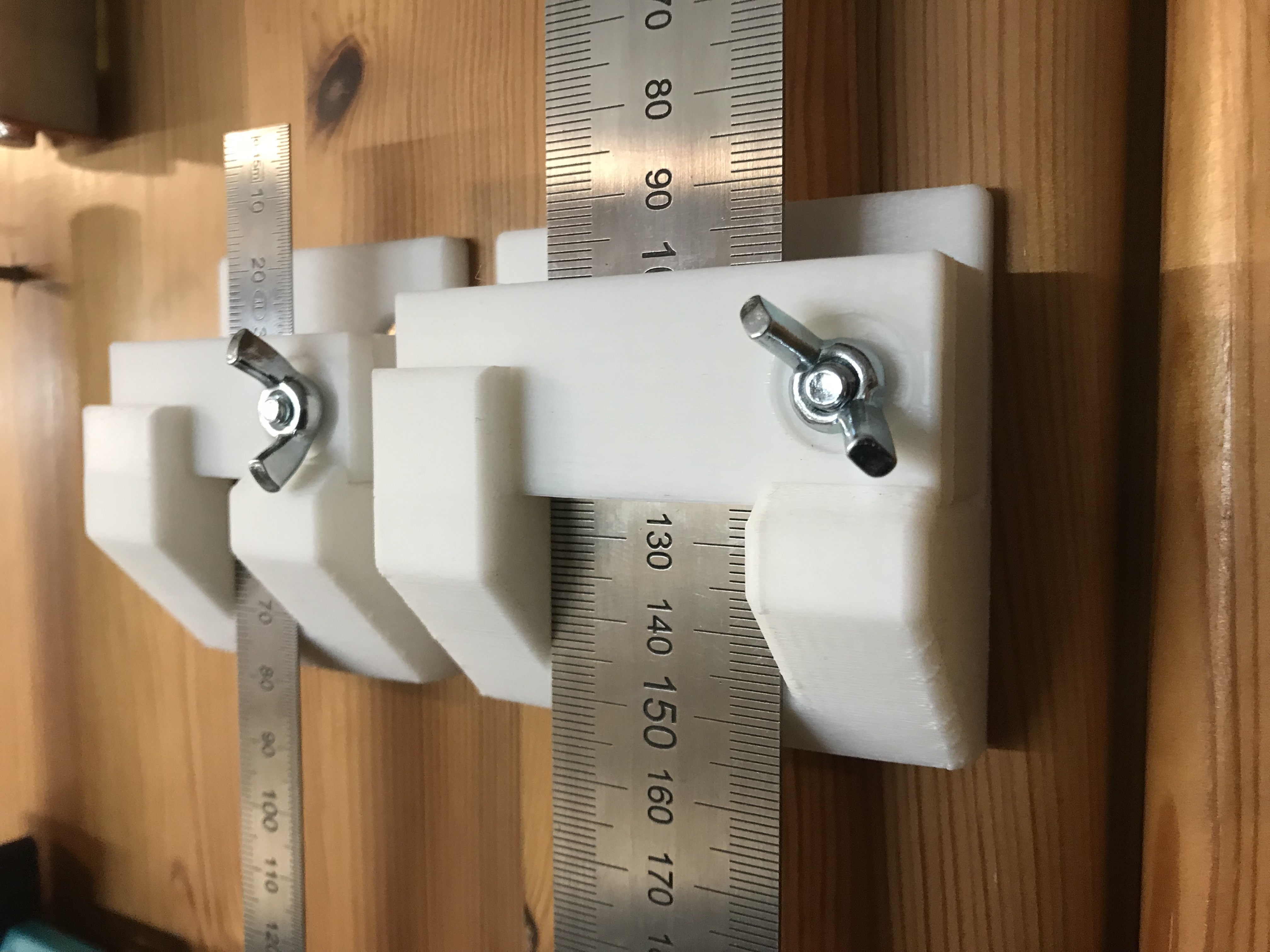 Holder for marking gauge (Streichmaß) (for tool wall and normal wall)