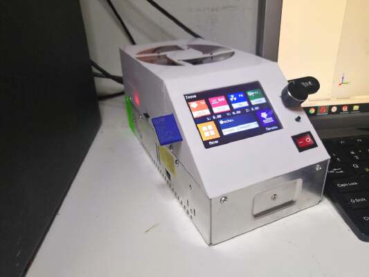 Silent box: skr 1.3 (1.4 turbo)+tft35 v3.0+fan120+power supply for ender 3 | 3d print model