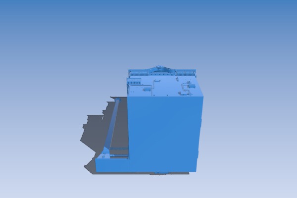 Box spirited away bath house | 3d print model