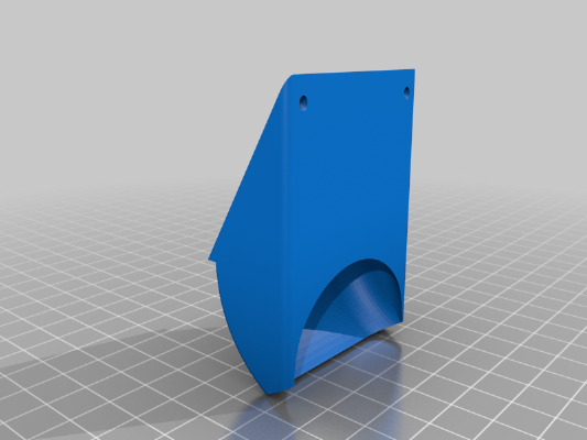 Makergear M2 Dual Extruder Fan Shroud | 3d print model