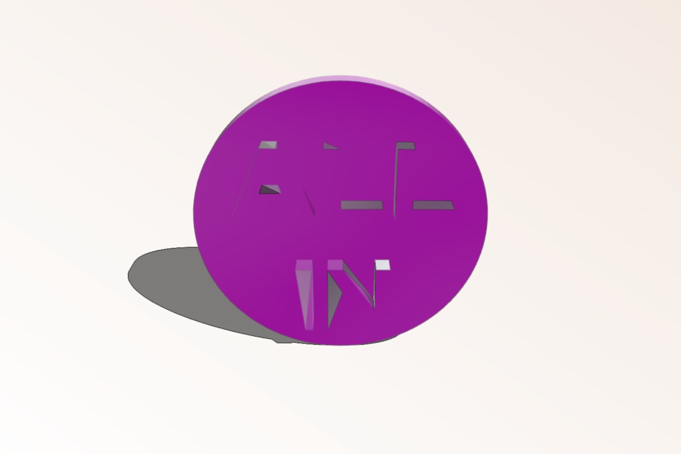 ALL-IN poker button