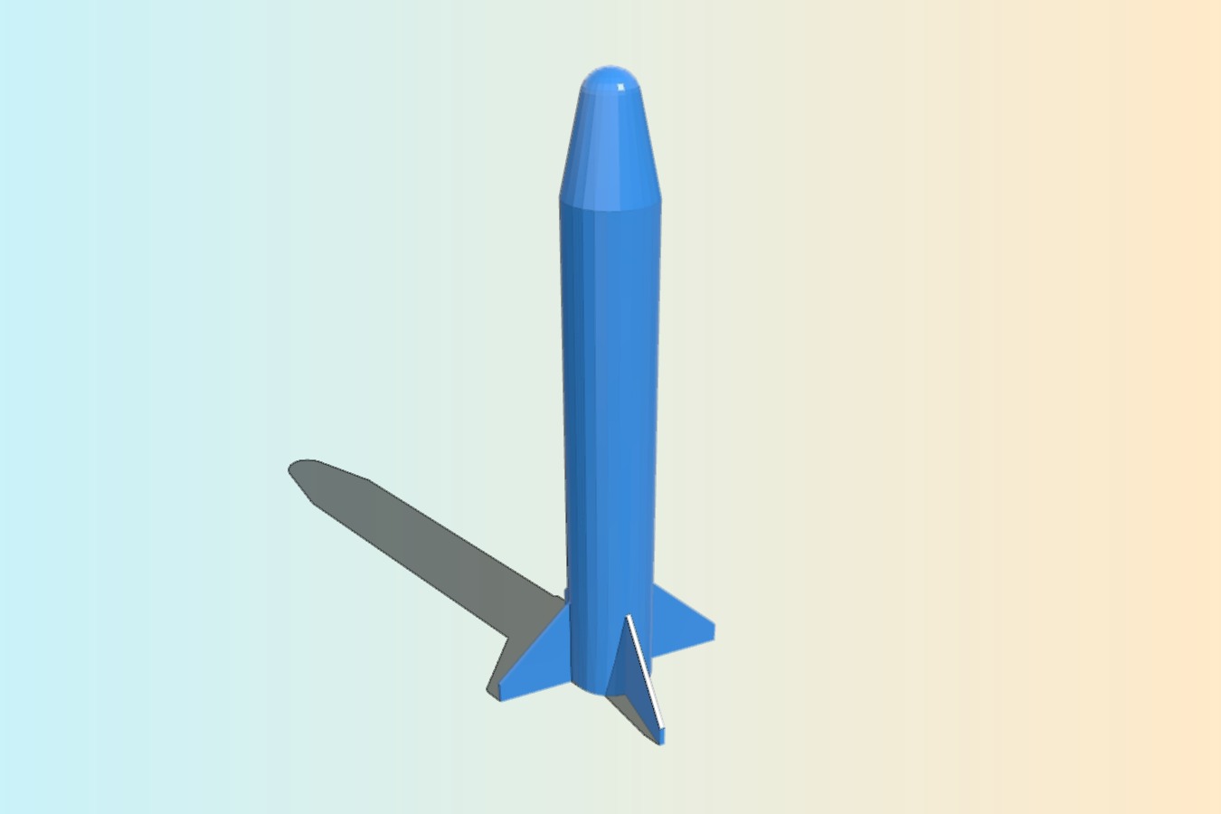 Drinking Straw Rocket