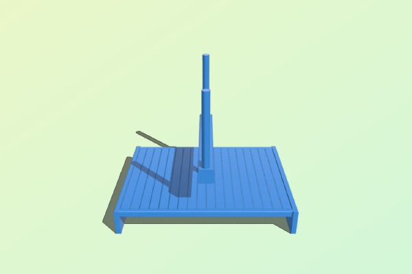 009 bolster wagon body | 3d print model