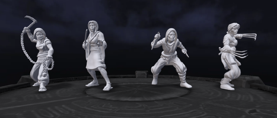 Heroscape: Kunoichi | 3d print model