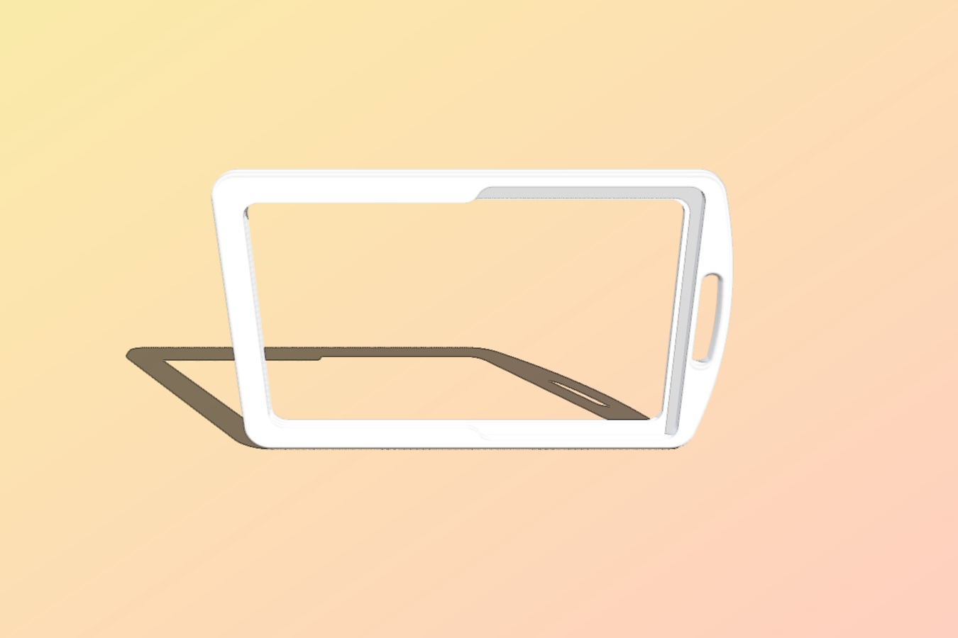 Single Card Holder - Great for ID or Door Key-card