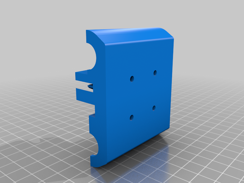 X-Carriage (with sensormount & cablechain) for Wilson 2 - 4 Bearings Remix