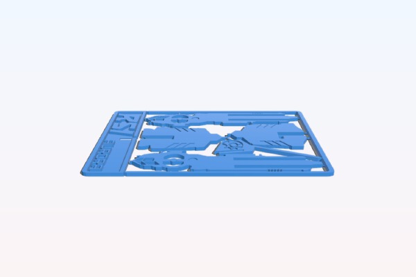 Aurora Kit Card | 3d print model