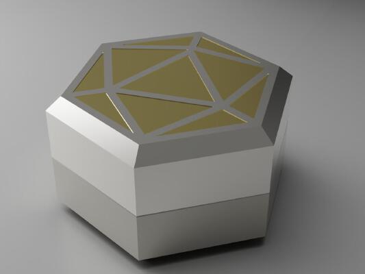 Customizable D20 Dice Box - Magnetic | 3d print model