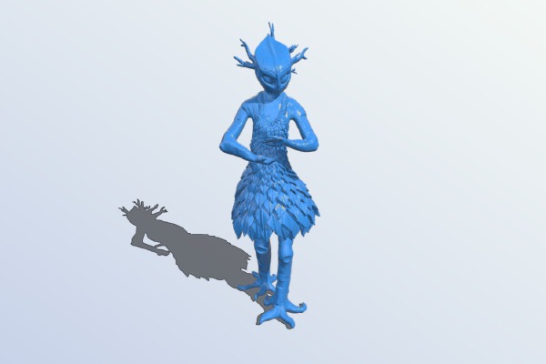 Leaf Leshy | 3d print model