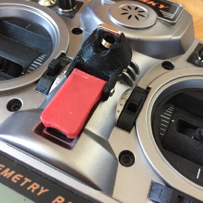 Frsky Taranis main power protection | 3d print model