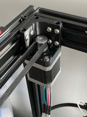Ender 6 bracket for Nema17 for lower vibration (TPU) | 3d print model