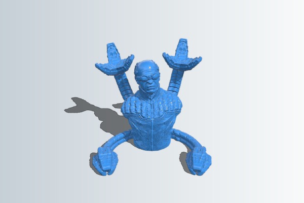 Doctor octopus from the spiderman comics | 3d print model