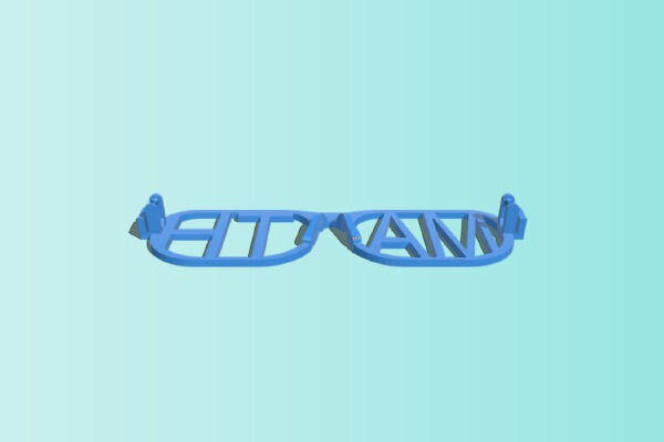 Math  Glasses | 3d print model