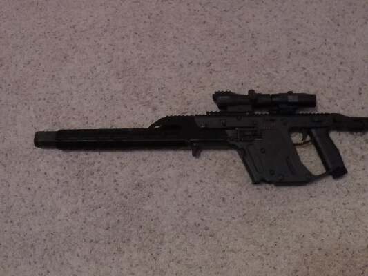 Kriss Vector Hand Guard and Osprey Suppressor | 3d print model