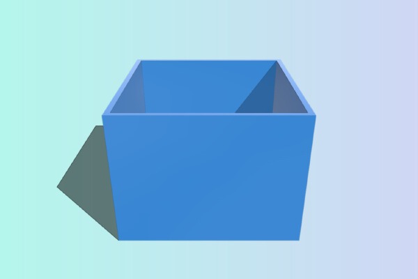 40mm box with lid | 3d print model