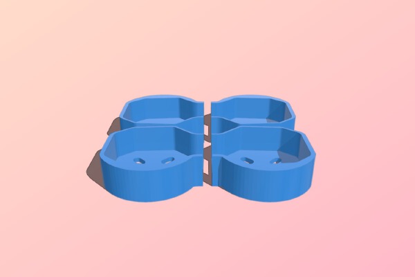 ZMR250 V2 motor protection | 3d print model