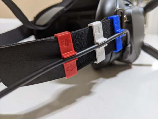 DJI FPV Goggles Cable Clip | 3d print model