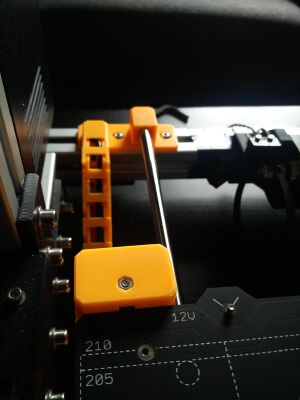 Y-parts for Zaribo MK2.5, including a bed chain solution | 3d print model