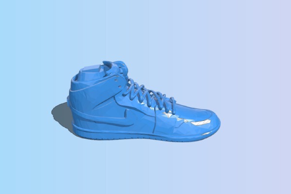 Jordan 1 Left shoe for Shoe box keychain | 3d print model