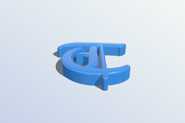 T | 3d print model