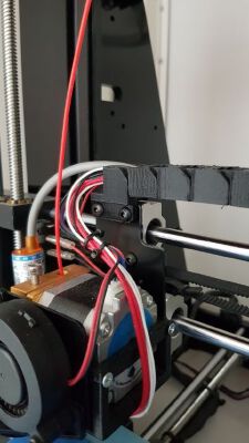 Anycubic Prusa I3 cable chain mount for X and Y Axis | 3d print model