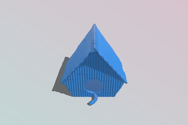 Ramshackle Birdhouse Assembled | 3d print model